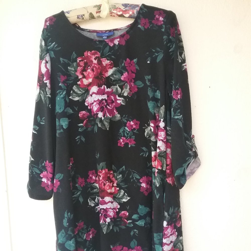 Cozy Floral Tunic